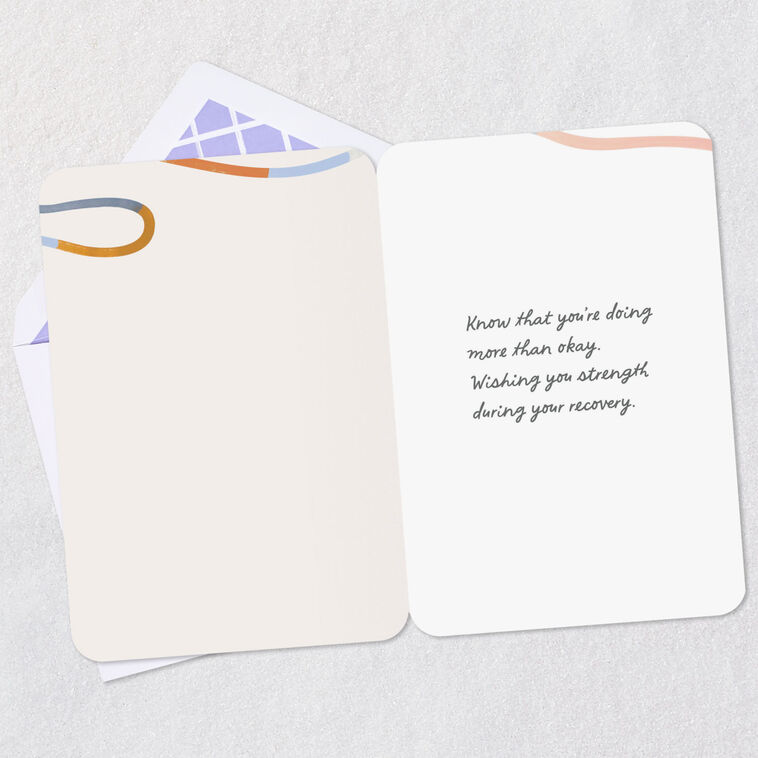 Hallmark Wishing You Strength During Your Recovery Get Well Card