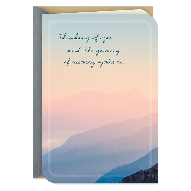 hallmark Wishing You Strength on Your Recovery Journey Encouragement Card