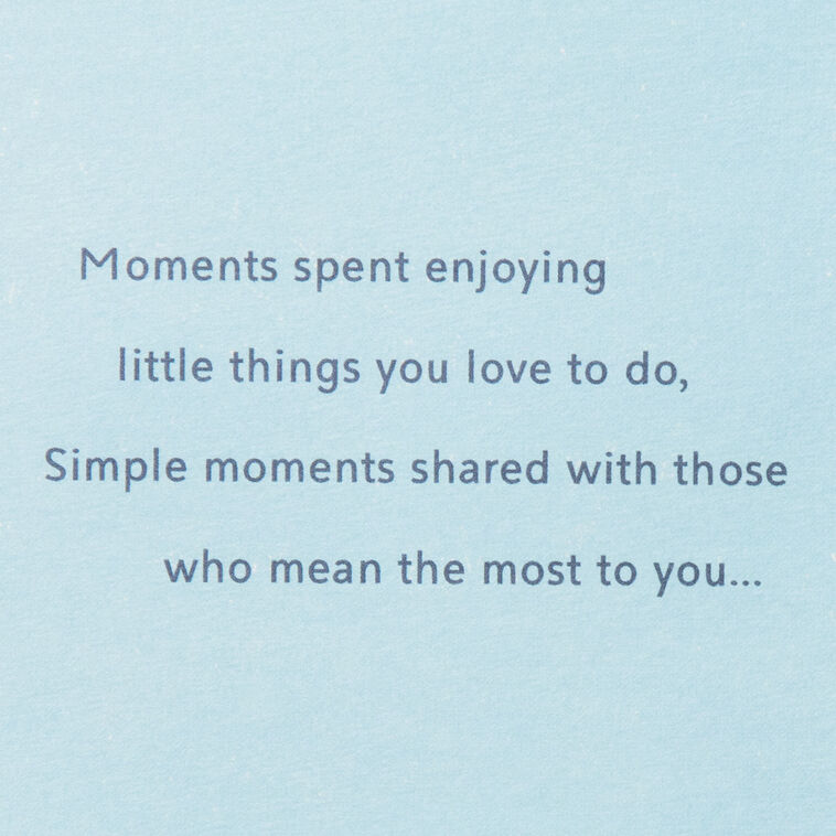 Hallmark Wishing You The Best Moments Birthday Card For Brother-in-Law
