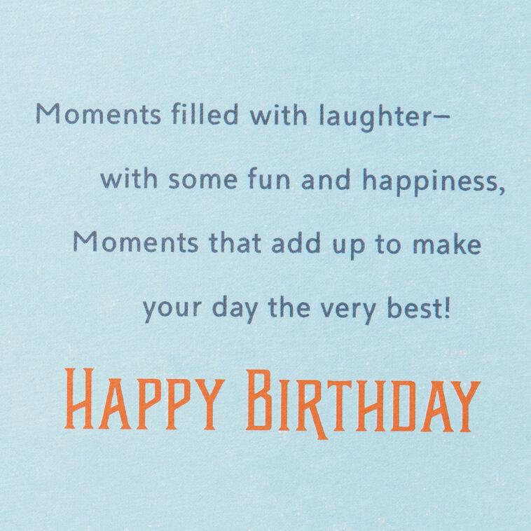 Hallmark Wishing You The Best Moments Birthday Card For Brother-in-Law