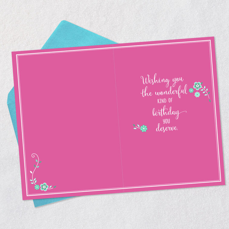 Hallmark Wishing You The Birthday You Deserve Birthday Card