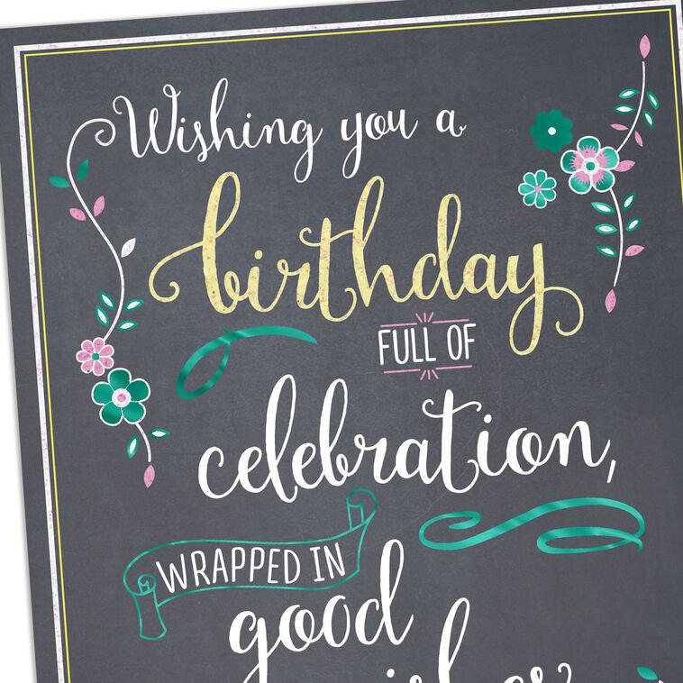 Hallmark Wishing You The Birthday You Deserve Birthday Card