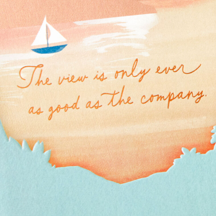 Hallmark Wishing You The Good Life Side By Side Anniversary Card