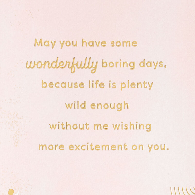 Hallmark Wishing You Time For You Today Birthday Card