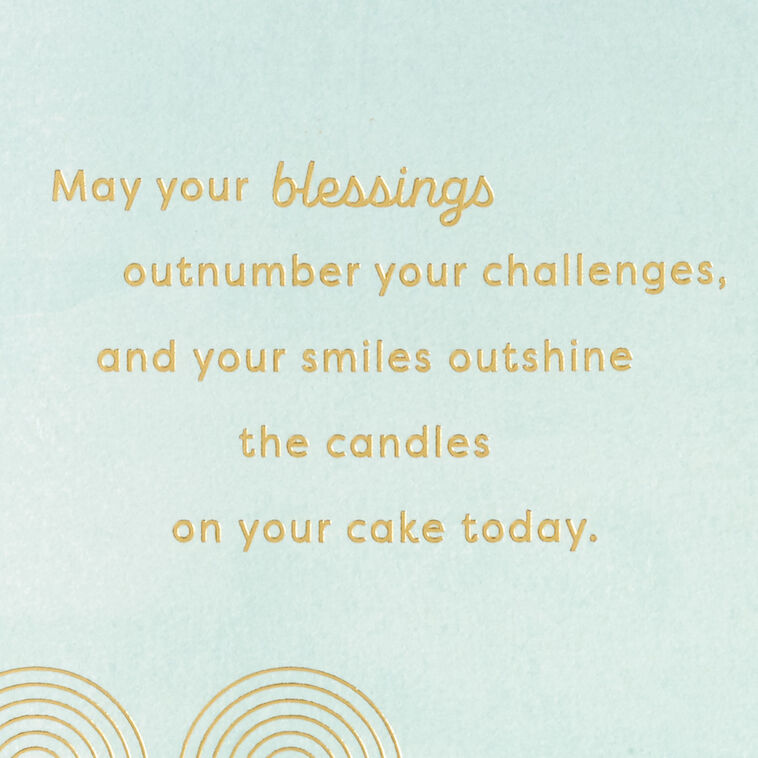 Hallmark Wishing You Time For You Today Birthday Card