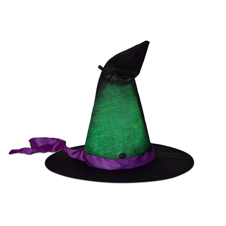 hallmark Witch's Hat Motion-Activated Decoration With Light and Sound