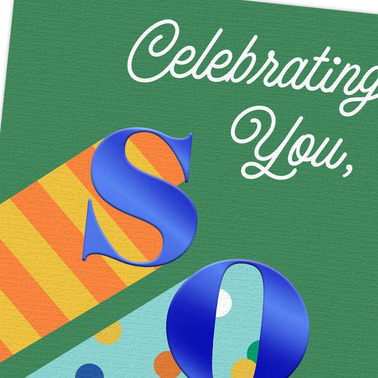 Hallmark With Pride Hope Happiness And Love Birthday Card For Son