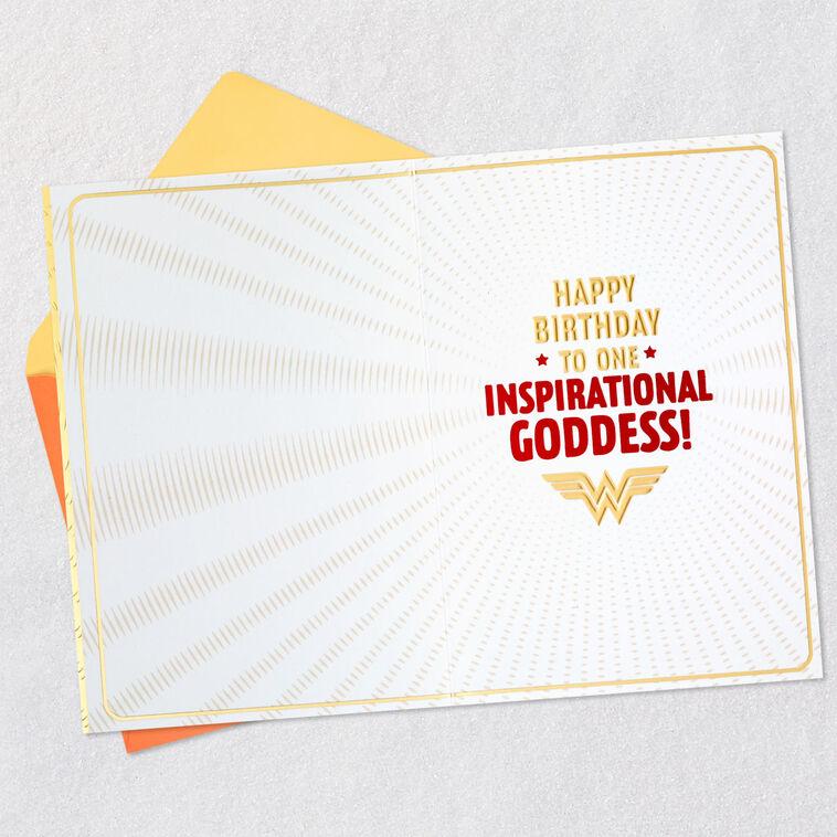 Hallmark Wonder Woman™ Inspirational Goddess Birthday Card For Her