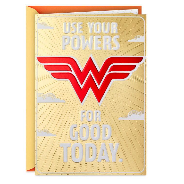 hallmark Wonder Woman™ Inspirational Goddess Birthday Card for Her