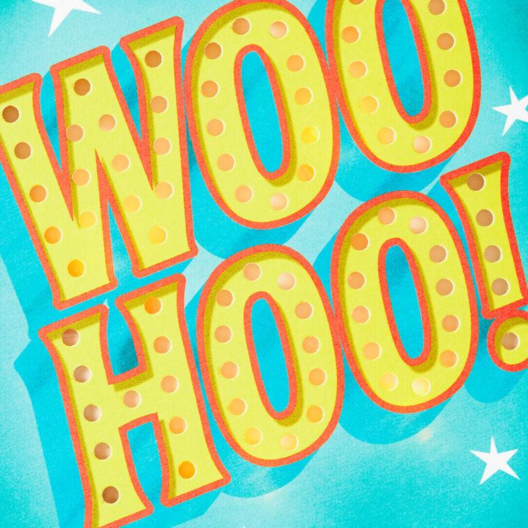 Hallmark Woo-Hoo For You Musical Birthday Card With Lights