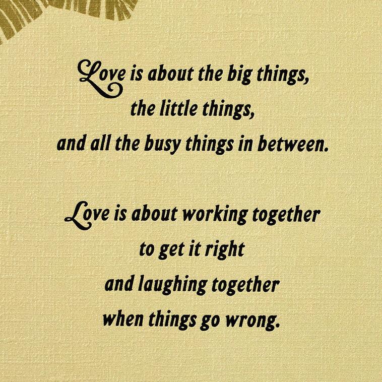 Hallmark Working And Laughing Together 15th Anniversary Card