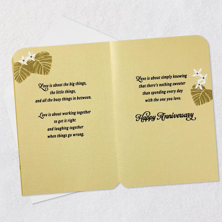 Hallmark Working And Laughing Together 15th Anniversary Card