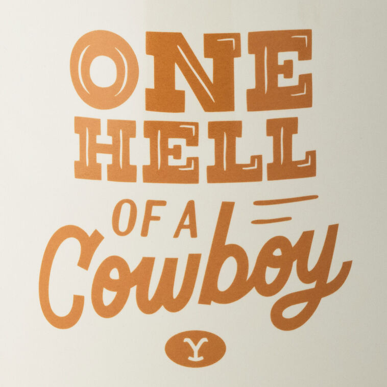 Hallmark Yellowstone One Hell Of A Cowboy Mug 17 Oz