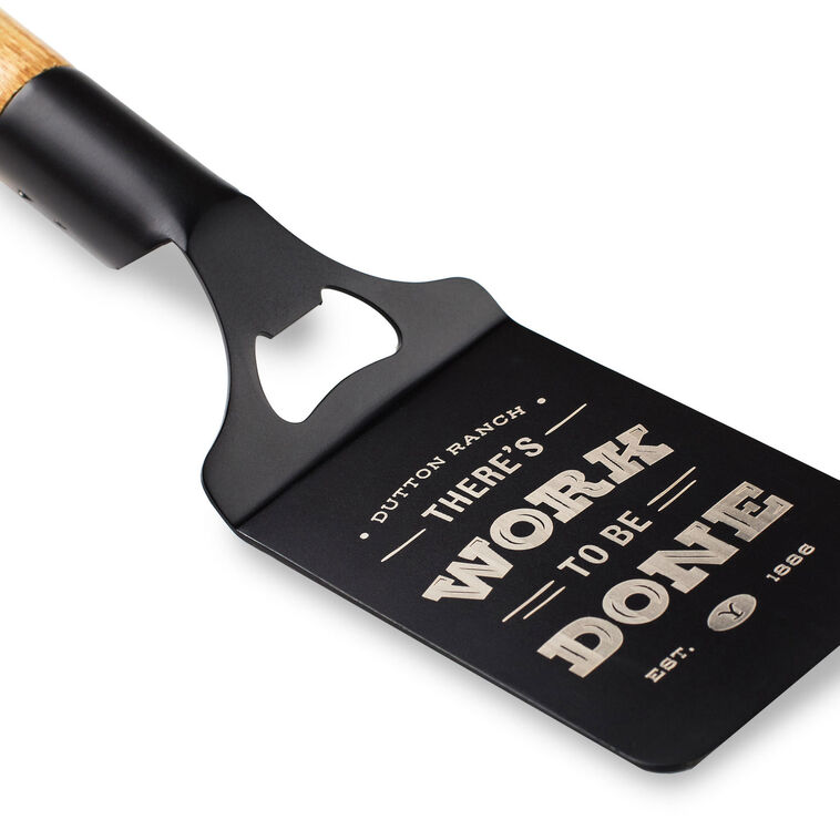 Hallmark Yellowstone Work To Be Done Spatula And Branding Iron Grill Set