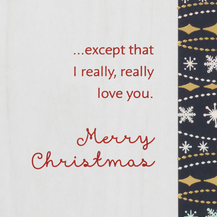 Hallmark You And I Were Meant To Be Christmas Card For Wife