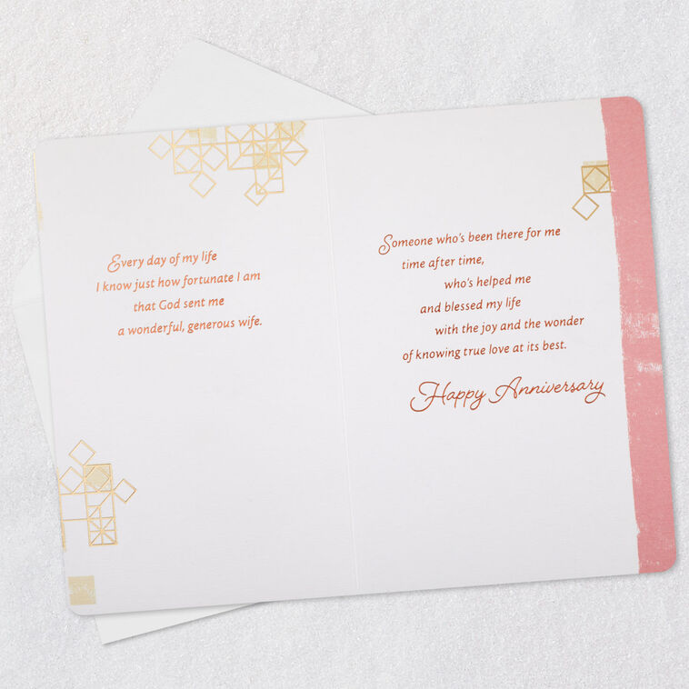 Hallmark You Are A Blessing Religious 50th Anniversary Card For Wife