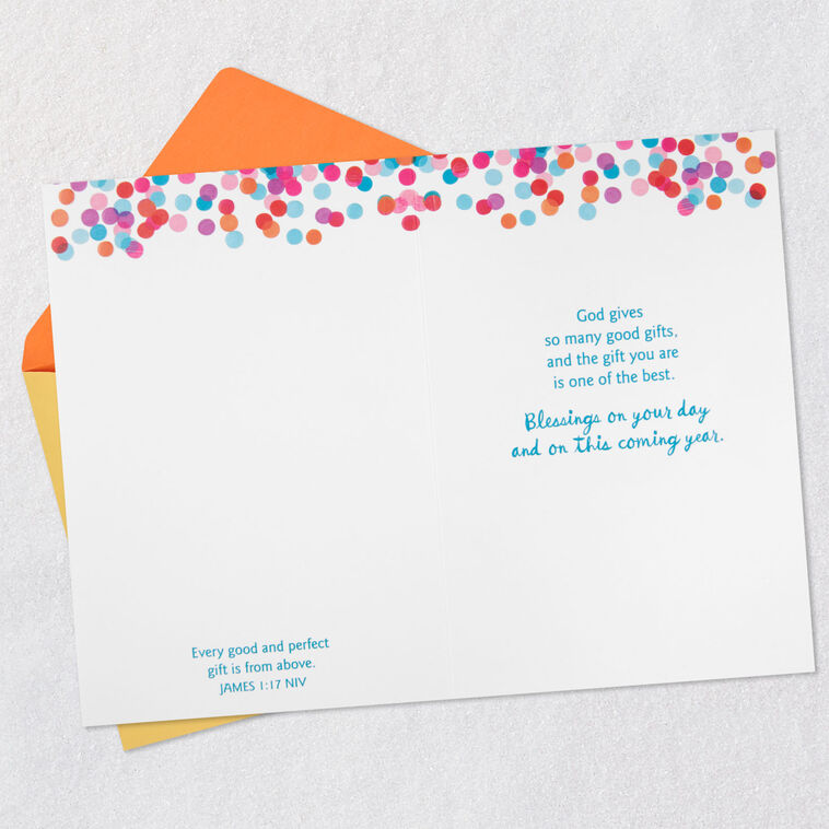 Hallmark You Are A Gift Religious Birthday Card For Niece
