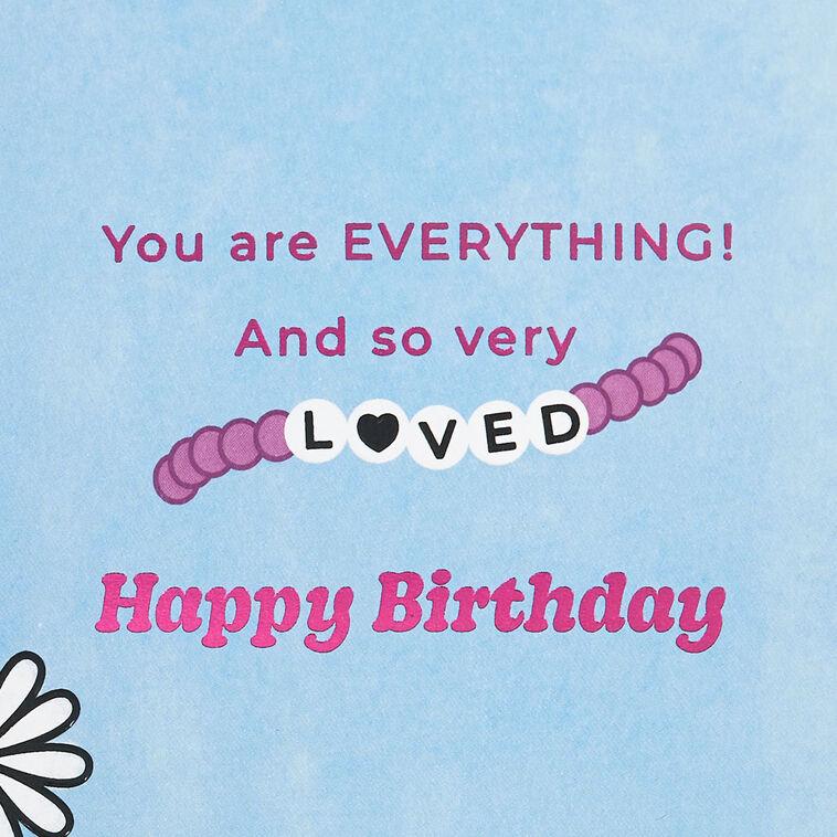 Hallmark You Are Everything Friendship Bracelets Birthday Card For Daughter