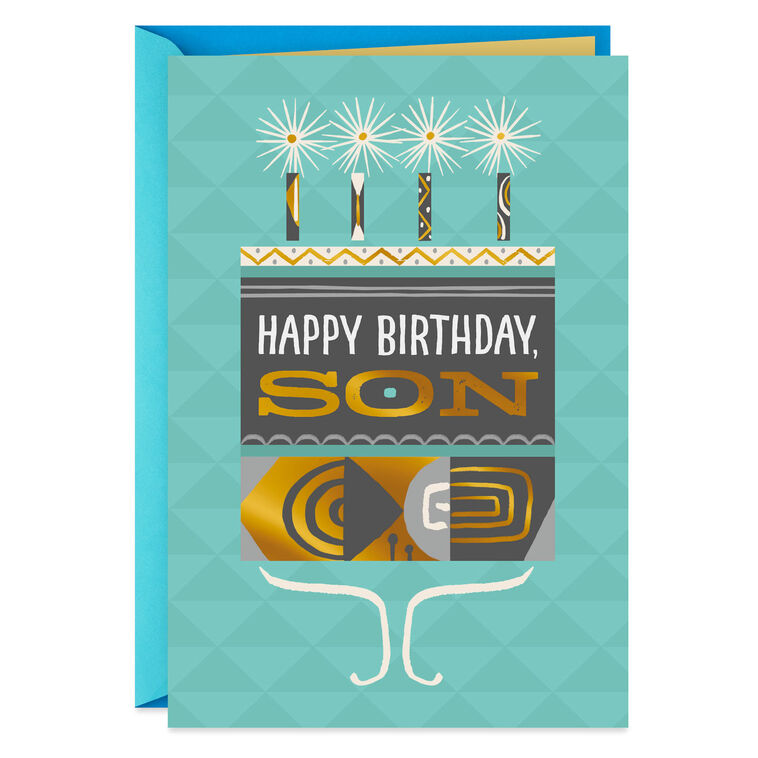 hallmark You Are Loved and Celebrated Birthday Card for Son