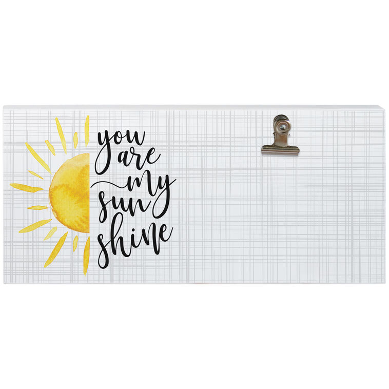 hallmark You Are My Sunshine Clip Picture Frame for 3x5 Photo
