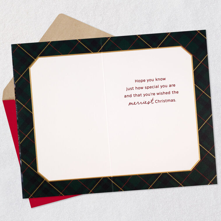Hallmark You Are Special Christmas Card For Sister And Brother-in-Law