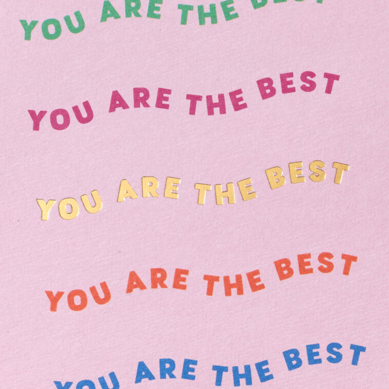 Hallmark You Are The Best Blank Notes Mini Pack Set Of 5
