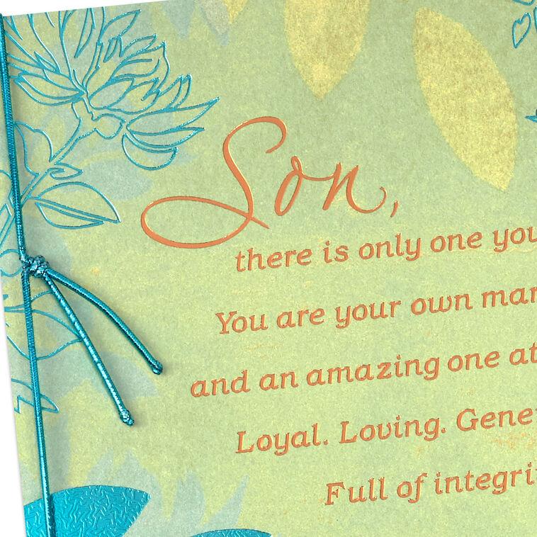 Hallmark You Are Your Own Man Birthday Card For Son