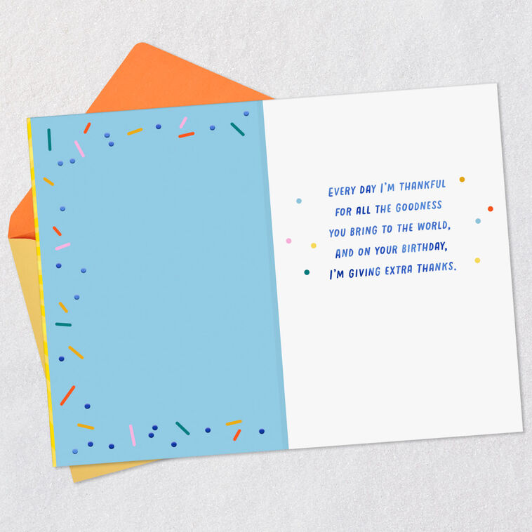 Hallmark You Bring Goodness To The World Religious Birthday Card