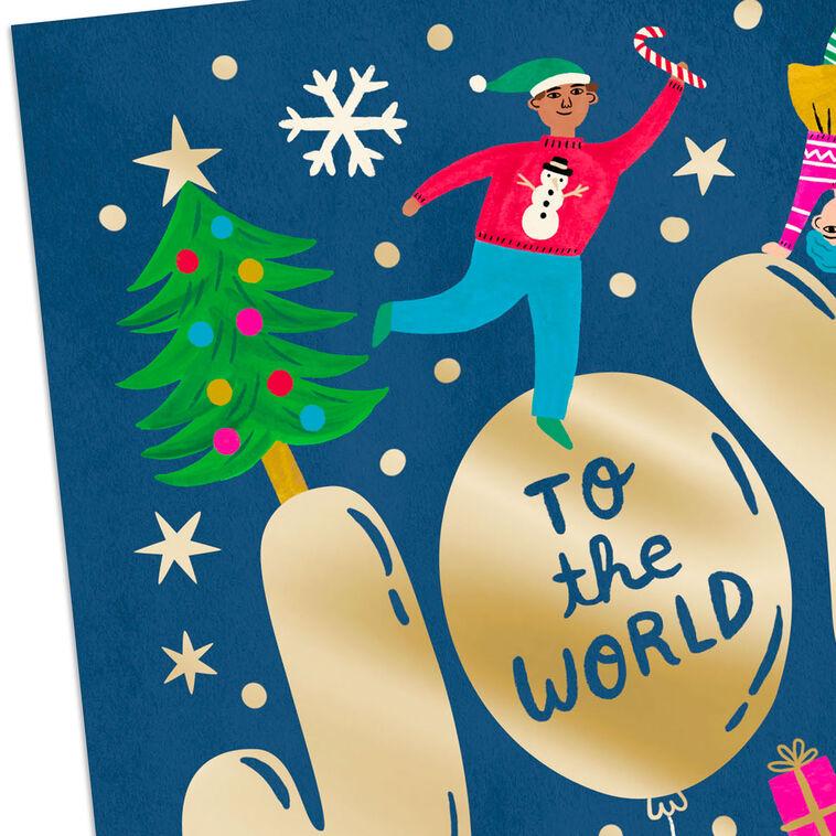 Hallmark You Bring Joy To The World Christmas Card For Kids