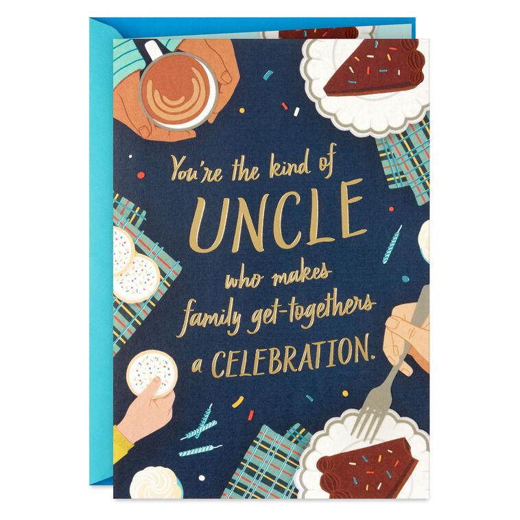 hallmark You Bring the Fun and the Love Birthday Card for Uncle