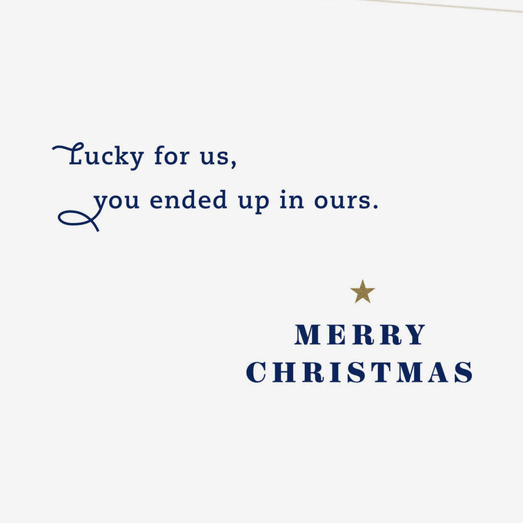 Hallmark You'd Stand Out In Any Family Christmas Card For Nephew