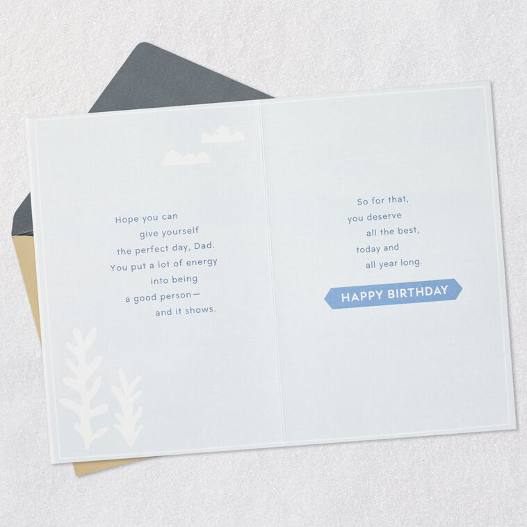 Hallmark You Deserve The Best Birthday Card For Dad