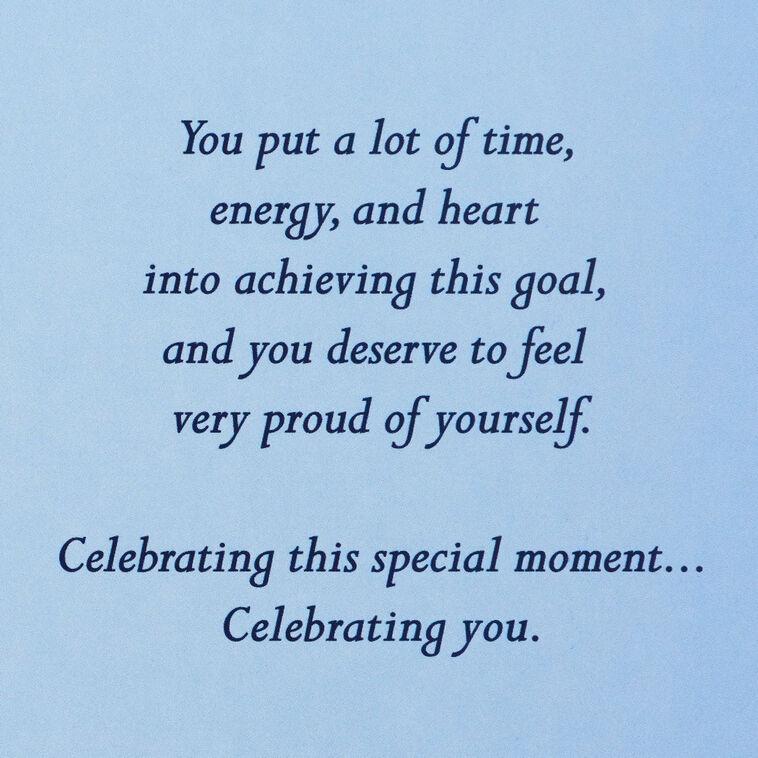 Hallmark You Deserve To Feel Proud American Citizenship Congratulations Card