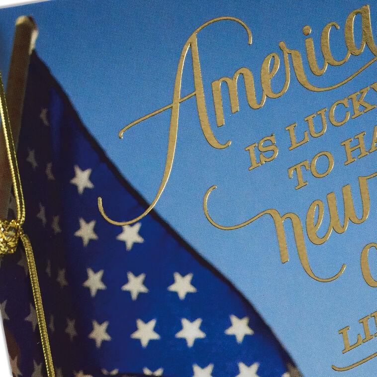 Hallmark You Deserve To Feel Proud American Citizenship Congratulations Card