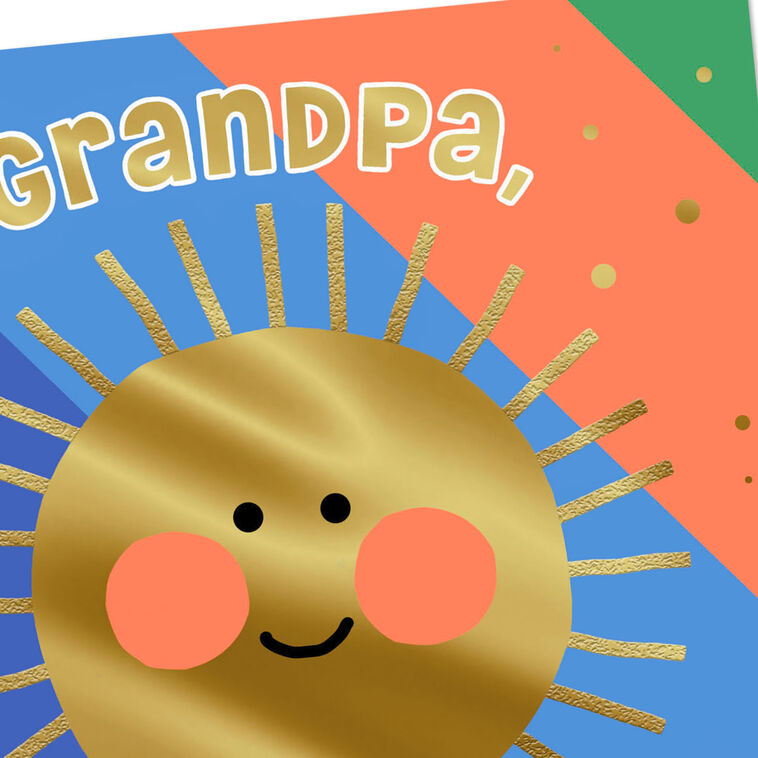 Hallmark You Fill Us With Fun-Shine Birthday Card For Grandpa