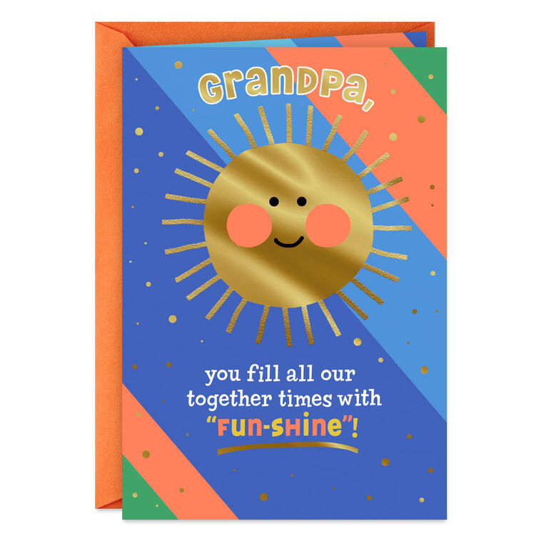 hallmark You Fill Us With Fun-Shine Birthday Card for Grandpa