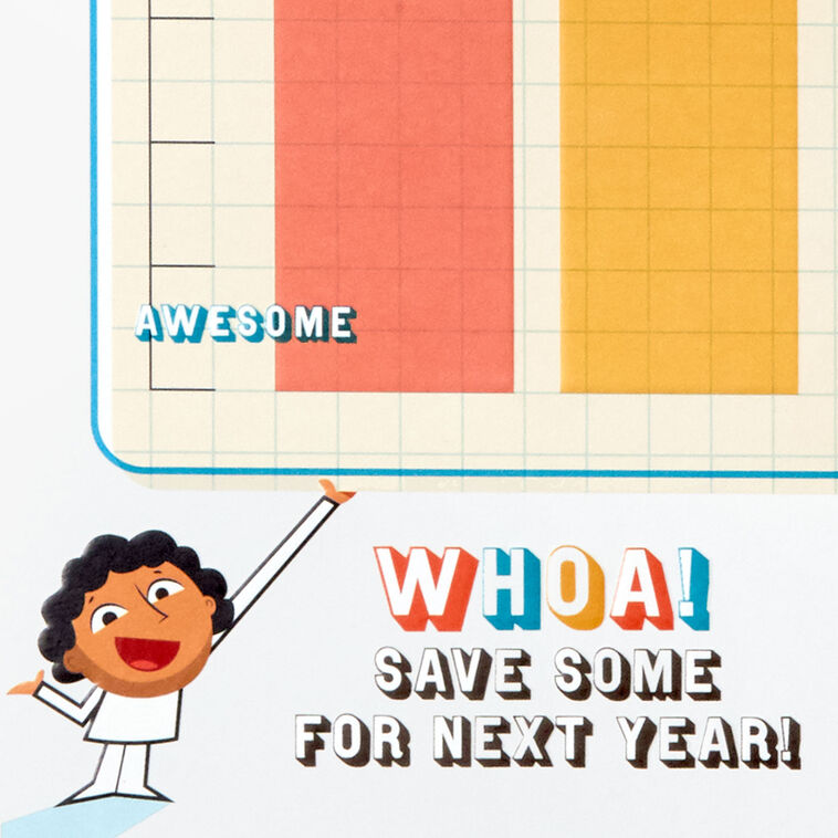 Hallmark You Get More Awesome Every Year Funny Pop-Up Birthday Card