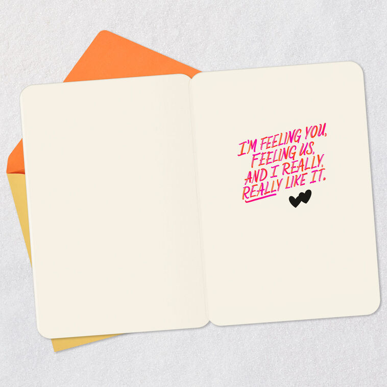 Hallmark You Got Me Catching Feelings Romantic Card