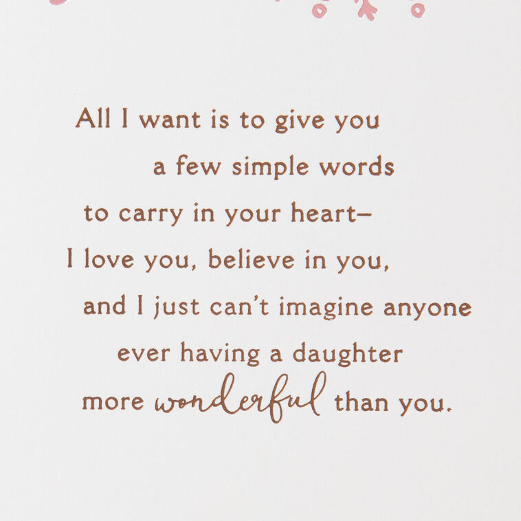 Hallmark You Have A Gift For Sharing Happiness Birthday Card For Daughter