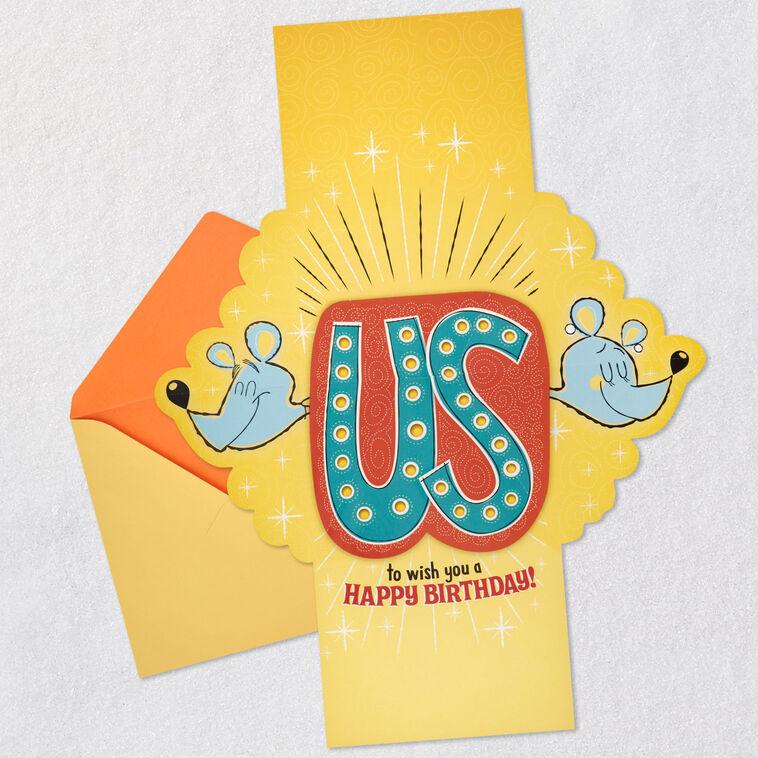 Hallmark You Have It All Funny Pop-Up Birthday Card From Both