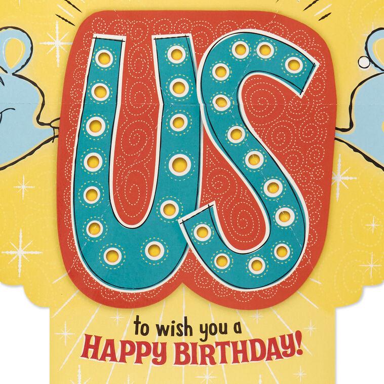 Hallmark You Have It All Funny Pop-Up Birthday Card From Both