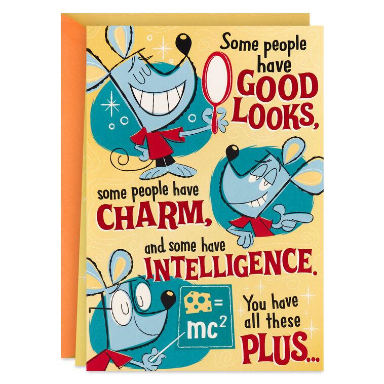 hallmark You Have It All Funny Pop-Up Birthday Card From Both