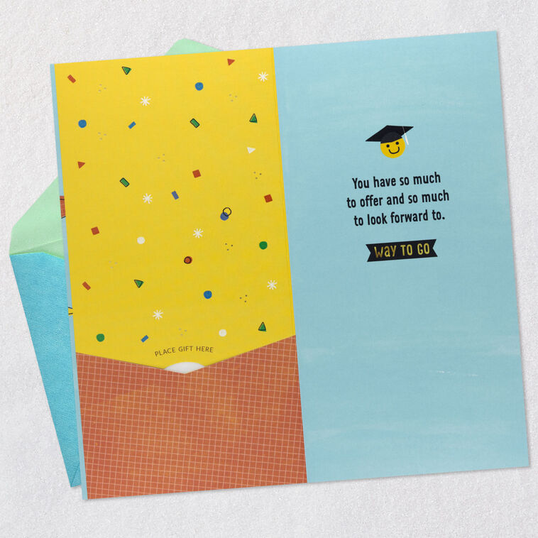 Hallmark You Have So Much To Offer Money Holder Graduation Card