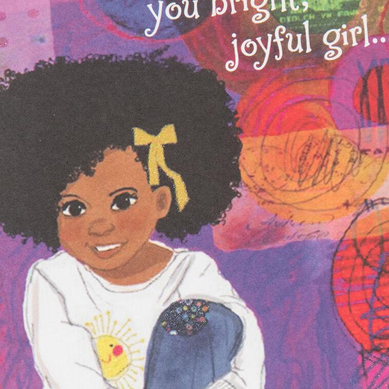 Hallmark You Light Up The World Birthday Card For Girl