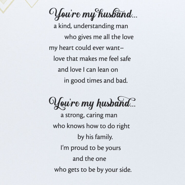 Hallmark You'll Always Be The Man I Love Anniversary Card For Husband