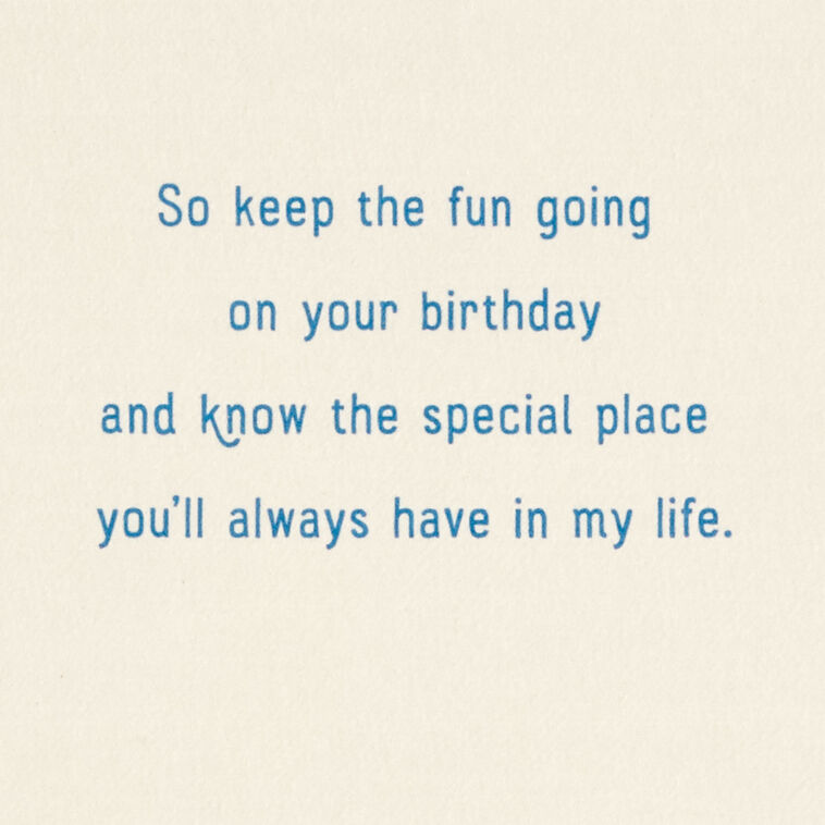 Hallmark You'll Always Have A Special Place Birthday Card For Family