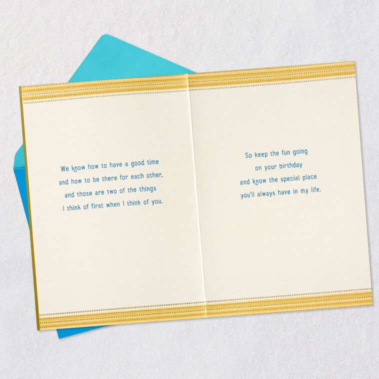 Hallmark You'll Always Have A Special Place Birthday Card For Family