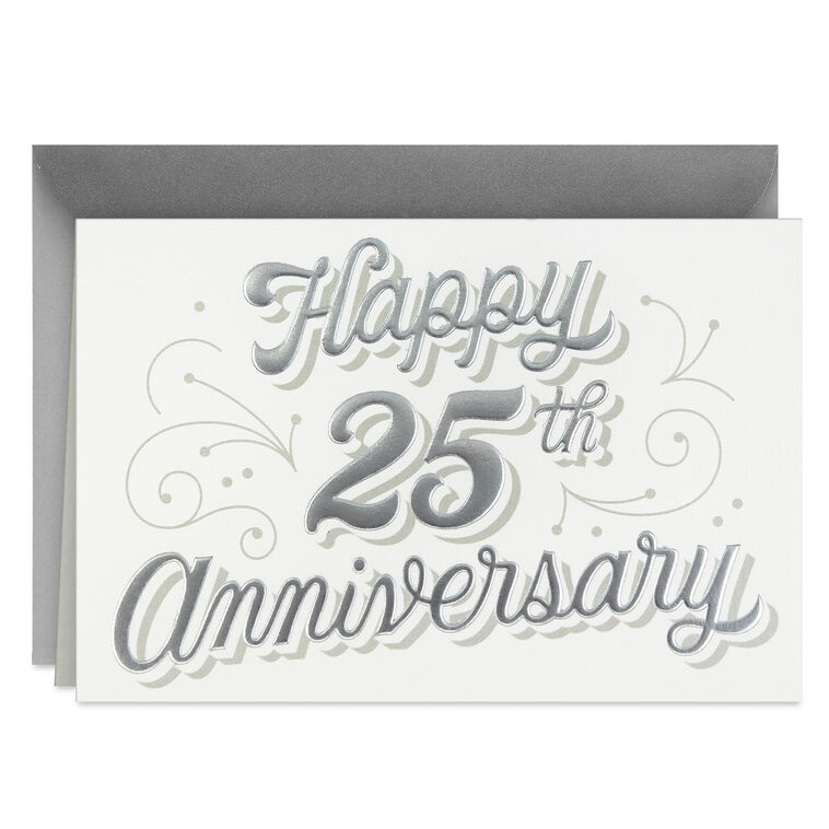 hallmark You Love Each Other With Everything 25th Anniversary Card