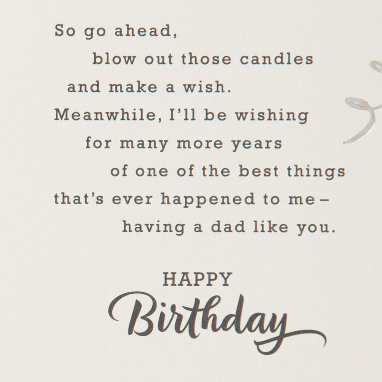 Hallmark You Make A Difference In My Life Birthday Card For Dad