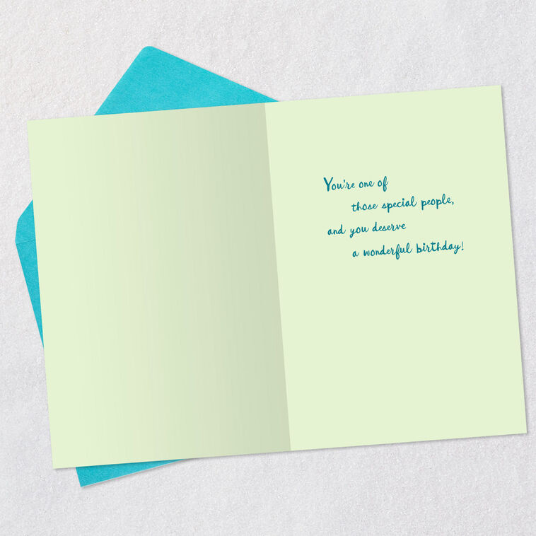 Hallmark You Make Each Day Brighter And Better Birthday Card